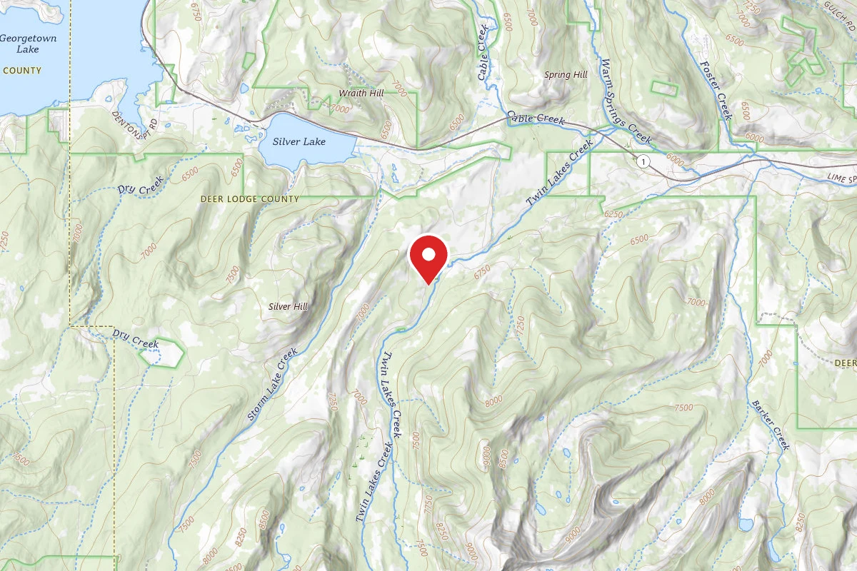 Beaverhead-Deerlodge Dispersed Campsite TWIN LAKES CREEK RD-004