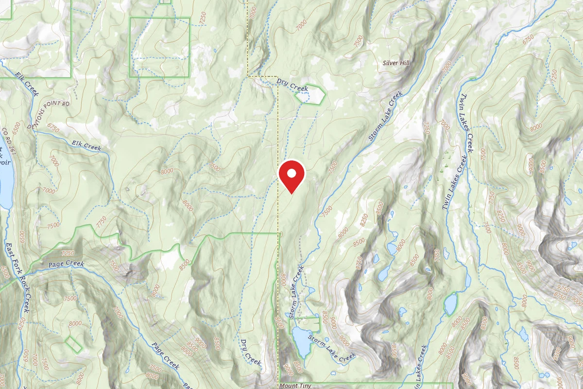 Beaverhead-Deerlodge Dispersed Campsite STORM LAKE RD-012