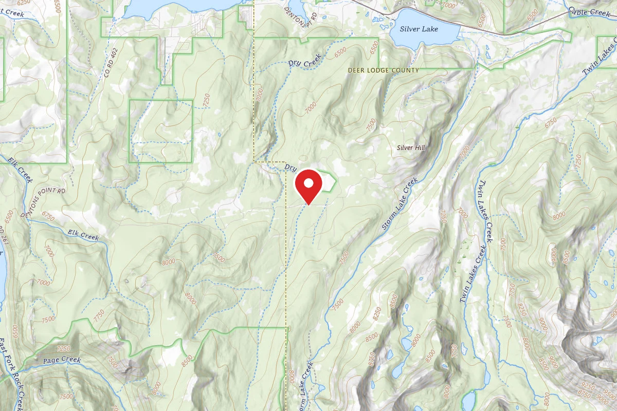Beaverhead-Deerlodge Dispersed Campsite STORM LAKE RD-014
