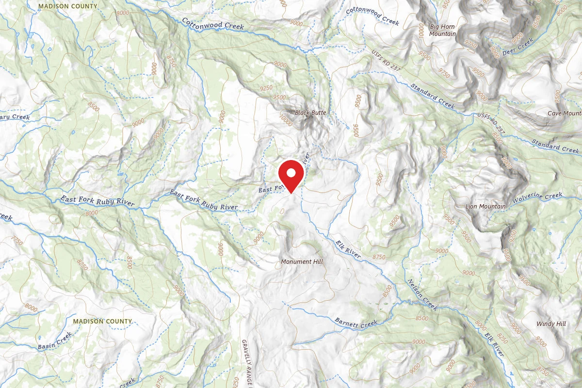 Beaverhead-Deerlodge Dispersed Campsite FS9653-02