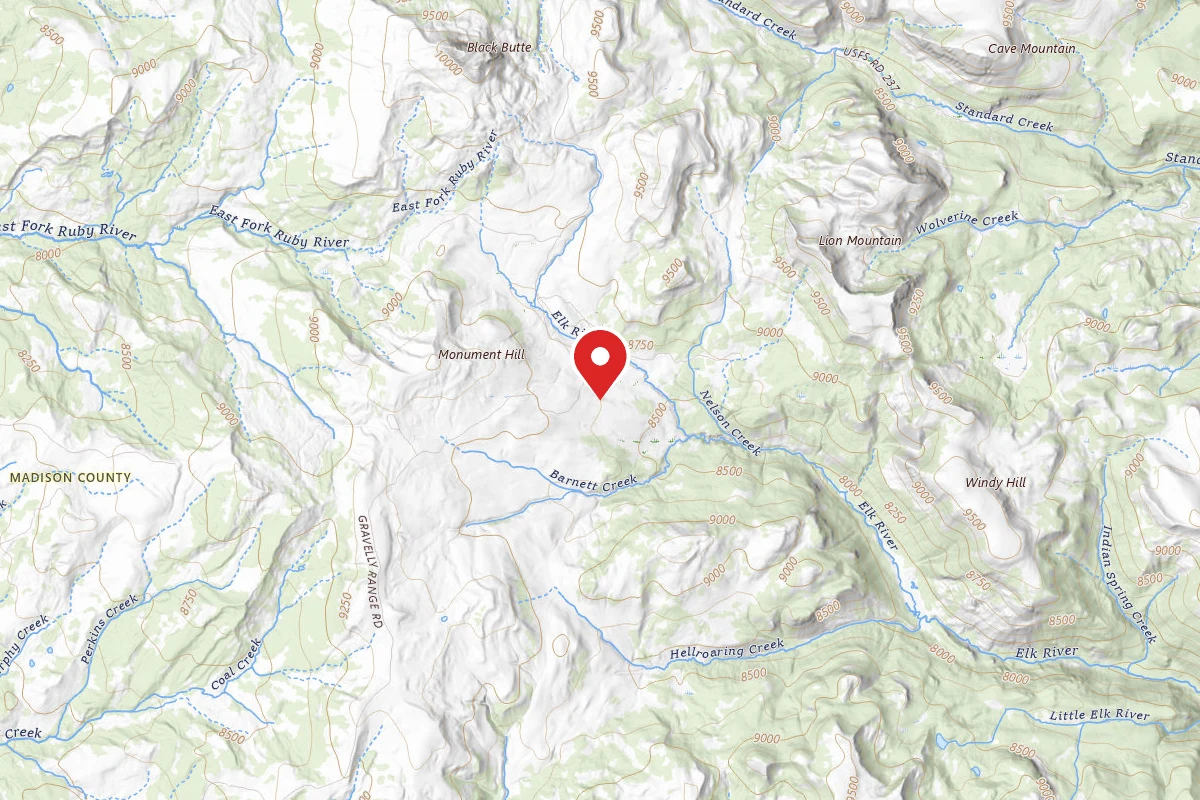 Beaverhead-Deerlodge Dispersed Campsite FS6290J-01