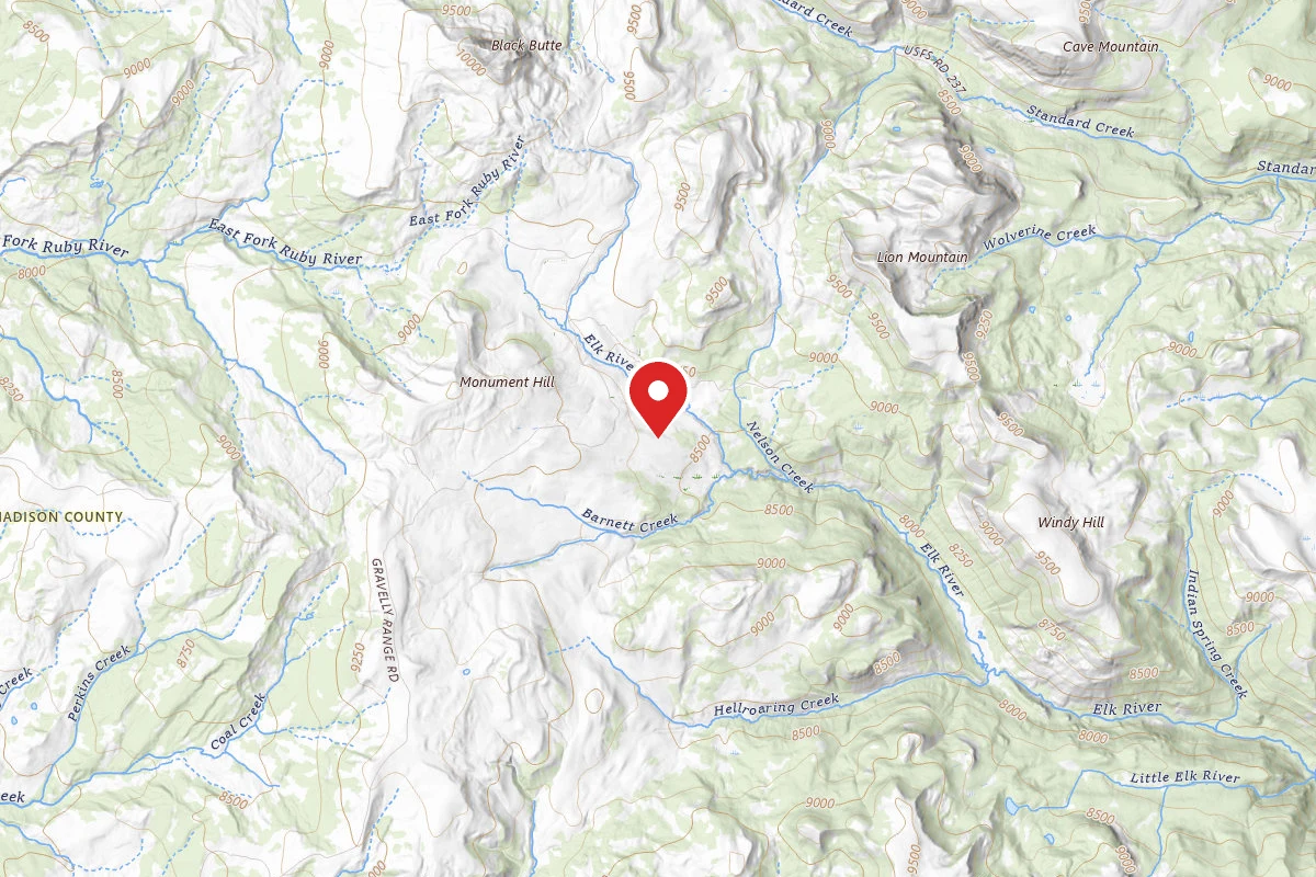 Beaverhead-Deerlodge Dispersed Campsite FS6290J-02