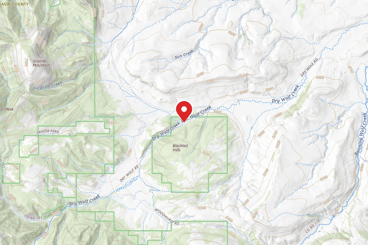 Helena-Lewis and Clark Dispersed Campsite BLACKTAIL AREA RD 251-2
