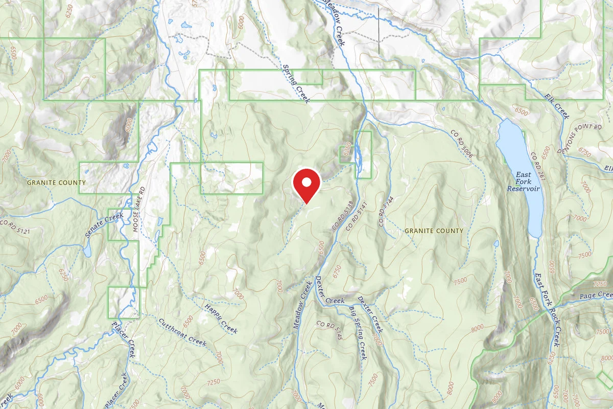 Beaverhead-Deerlodge Dispersed Campsite MEADOW CREEK RD-001