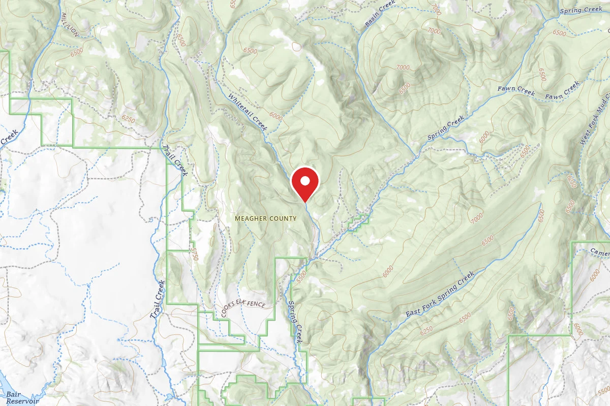 Helena-Lewis and Clark Dispersed Campsite OFF BASIN CREEK RD 2007-6