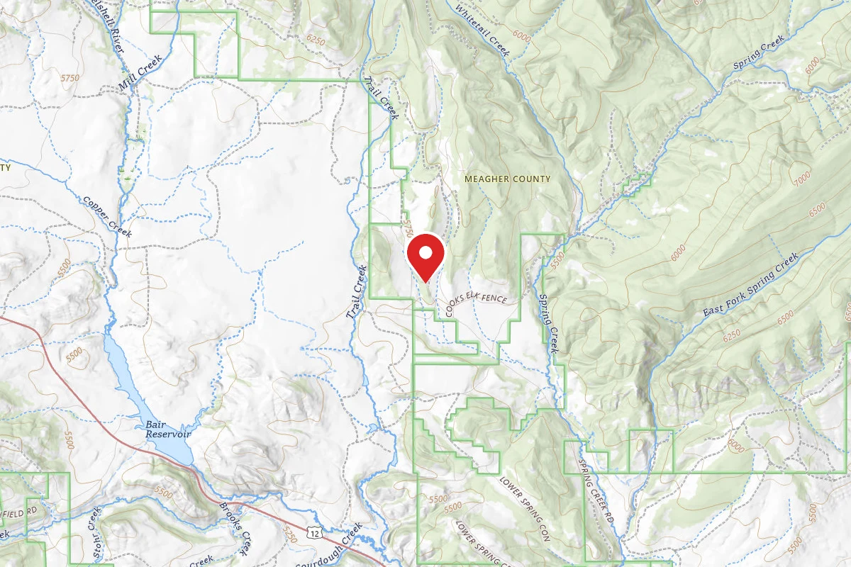 Helena-Lewis and Clark Dispersed Campsite SPRING CREEK RD 274-3