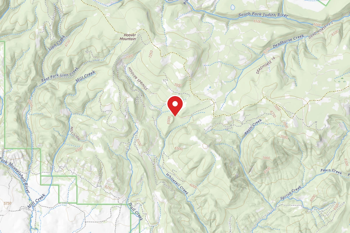 Helena-Lewis and Clark Dispersed Campsite BEAR PARK RD 6429-2