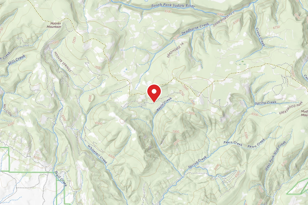 Helena-Lewis and Clark Dispersed Campsite BEAR PARK RD 6429-5