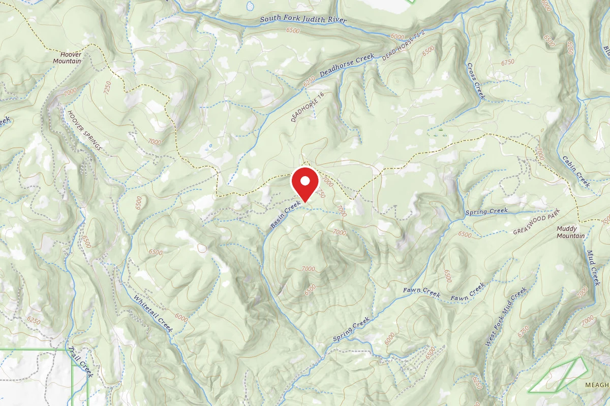 Helena-Lewis and Clark Dispersed Campsite BEAR PARK RD 6429-6