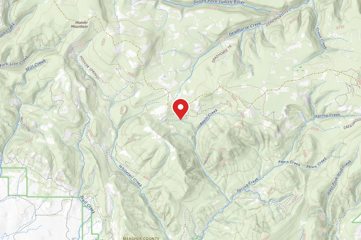 Helena-Lewis and Clark Dispersed Campsite BEAR PARK RD 6429-7