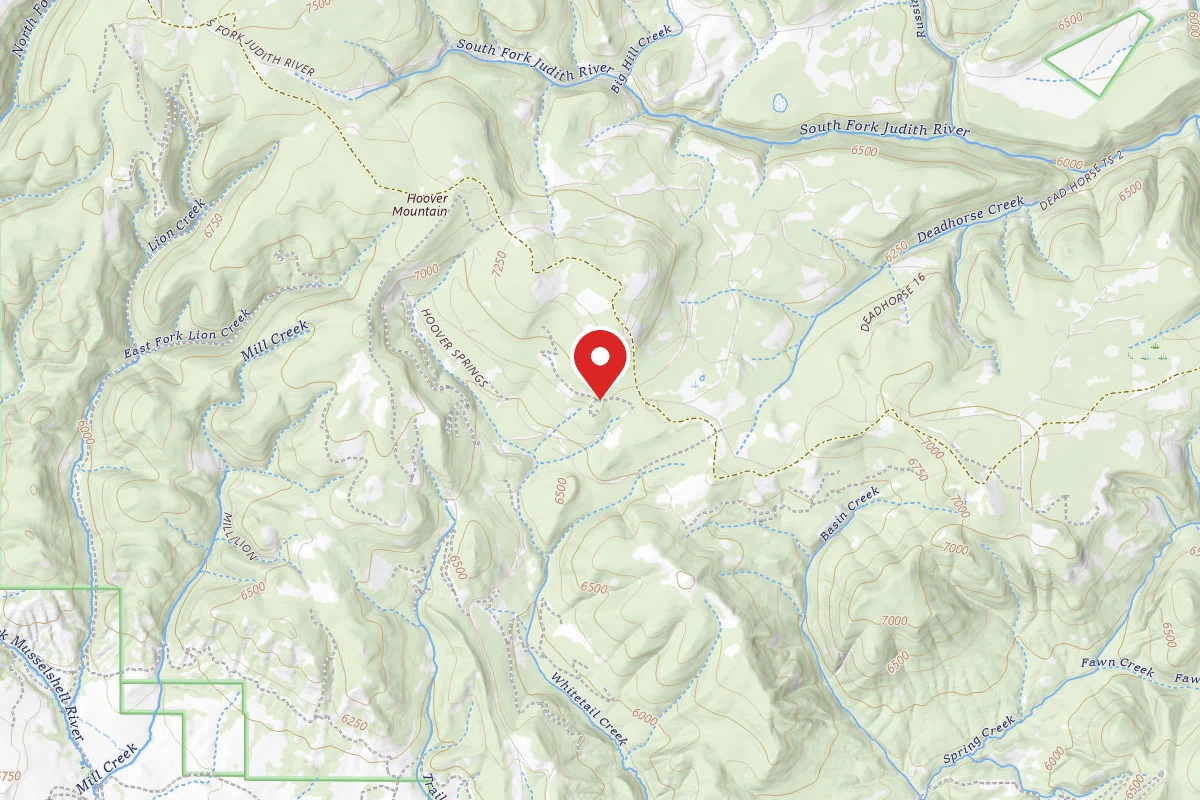 Helena-Lewis and Clark Dispersed Campsite OFF SPRING CREEK RD 274-3