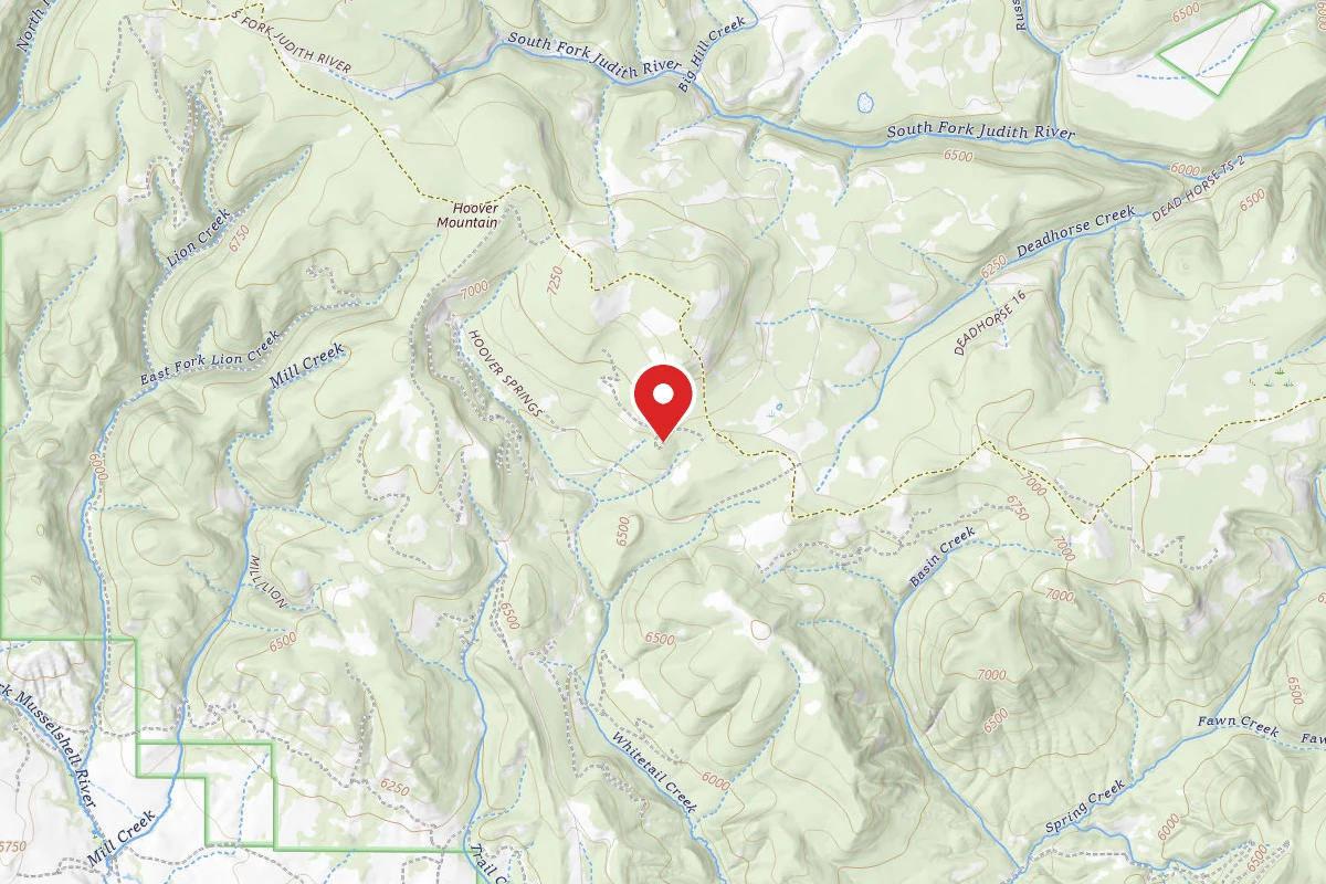 Helena-Lewis and Clark Dispersed Campsite OFF SPRING CREEK RD 274-4