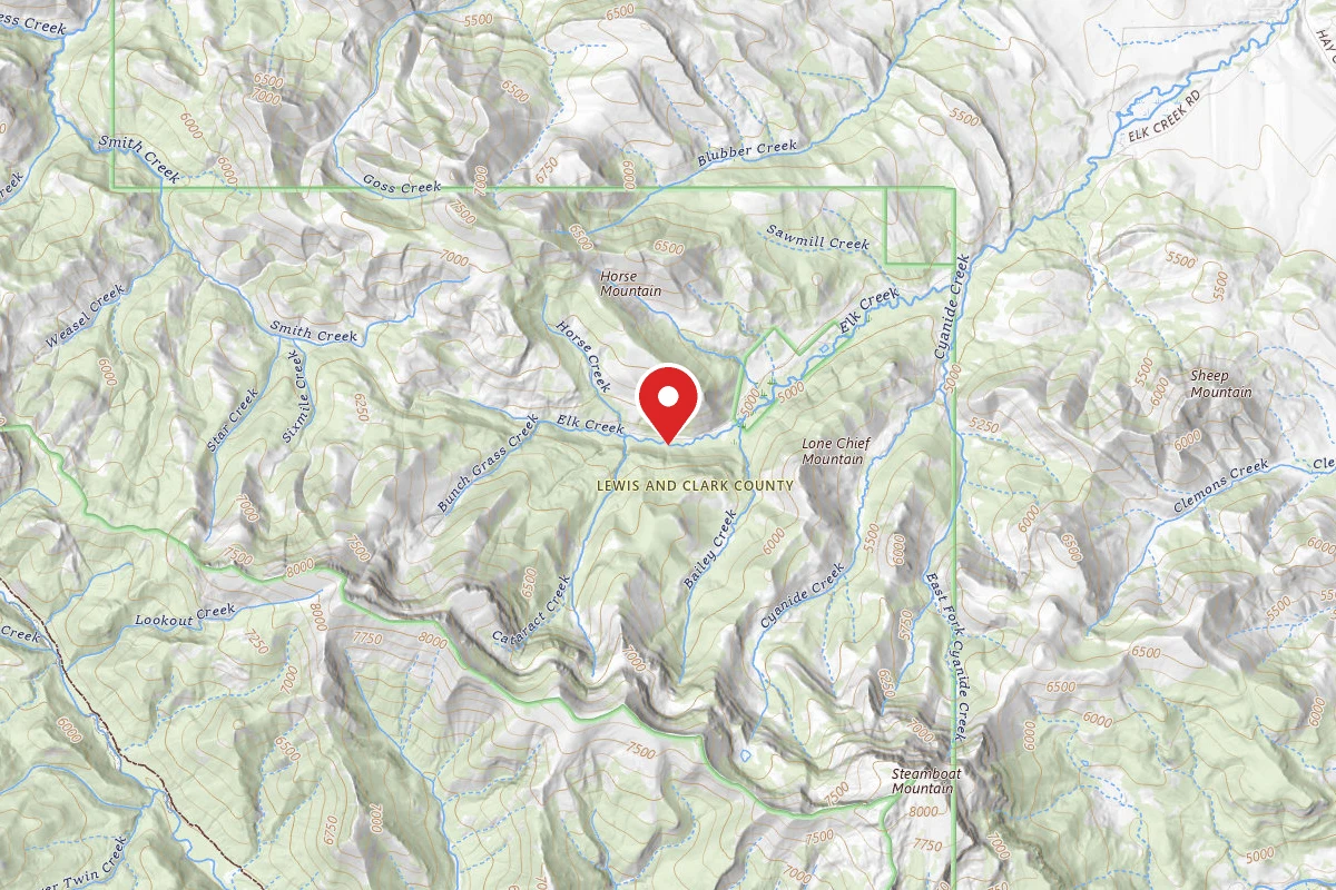 Helena-Lewis and Clark Dispersed Campsite ROAD 8974A-05