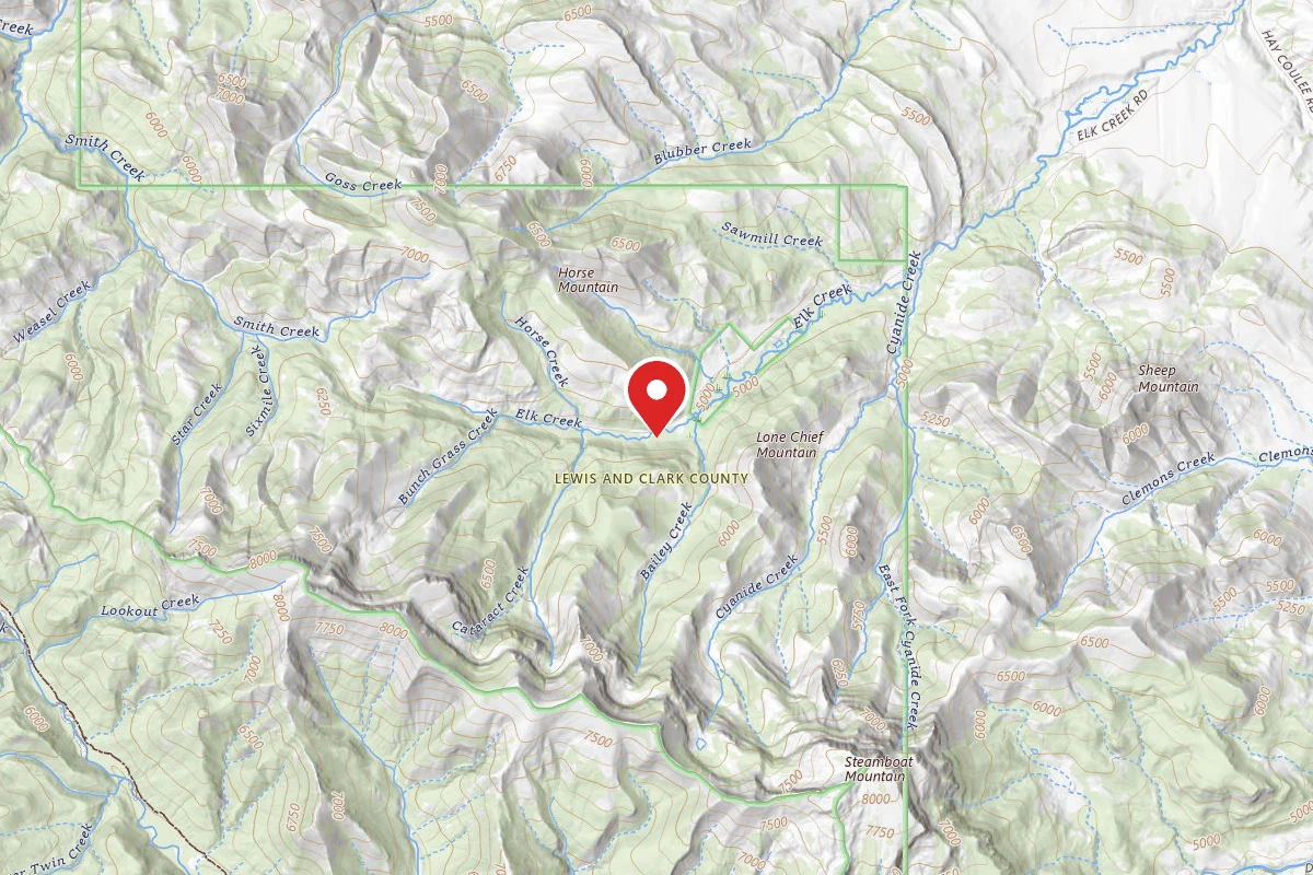 Helena-Lewis and Clark Dispersed Campsite ROAD 8974A-06