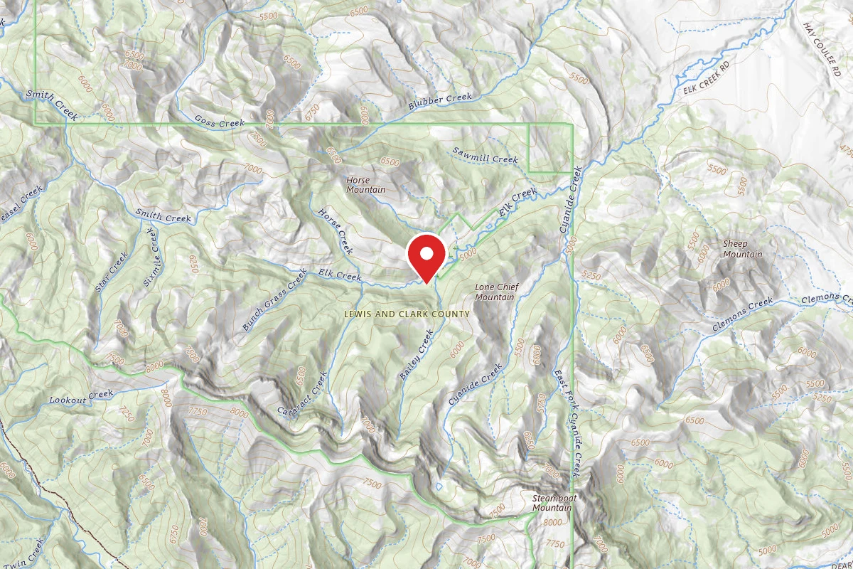 Helena-Lewis and Clark Dispersed Campsite ROAD 8974-04