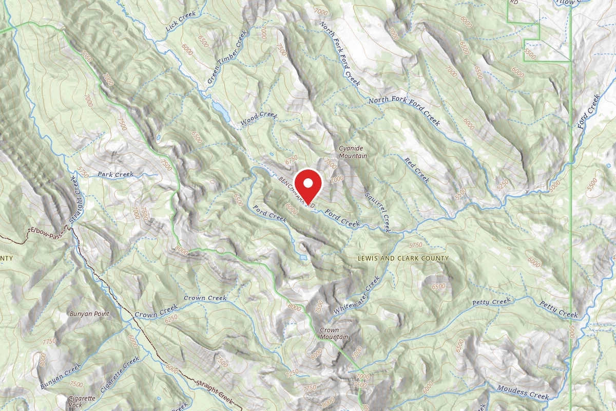 Helena-Lewis and Clark Dispersed Campsite ROAD 235E-01