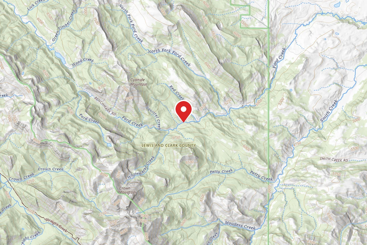 Helena-Lewis and Clark Dispersed Campsite ROAD 23505-01