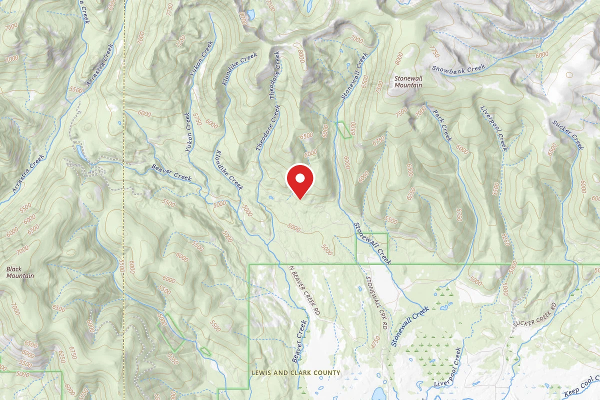 Helena-Lewis and Clark Dispersed Campsite PARK CREEK RD 607-011