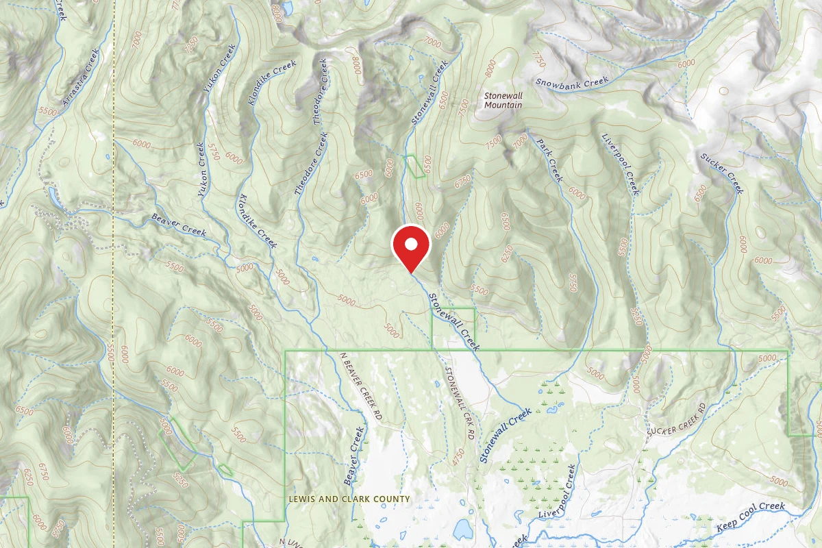 Helena-Lewis and Clark Dispersed Campsite PARK CREEK RD 607-003A