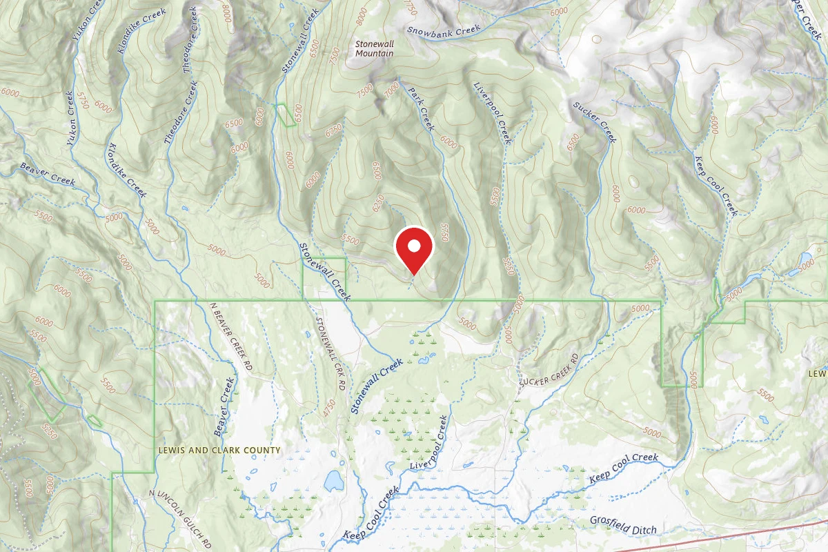Helena-Lewis and Clark Dispersed Campsite PARK CREEK RD 607-004