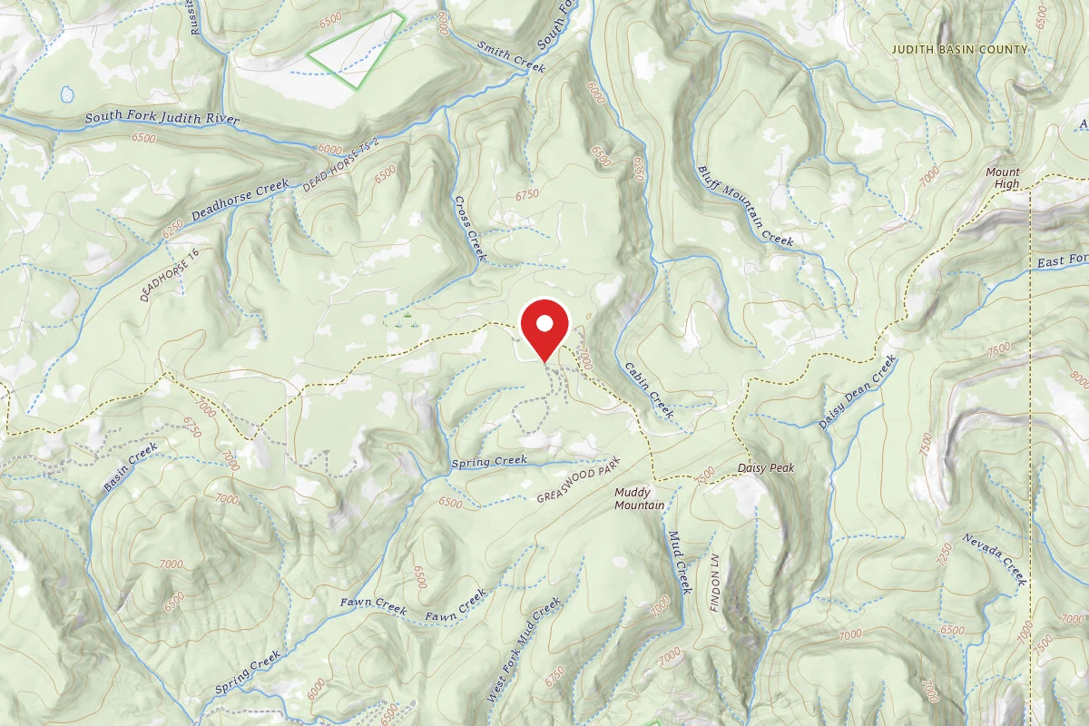 Helena-Lewis and Clark Dispersed Campsite PIERCE PARK RD 189-1