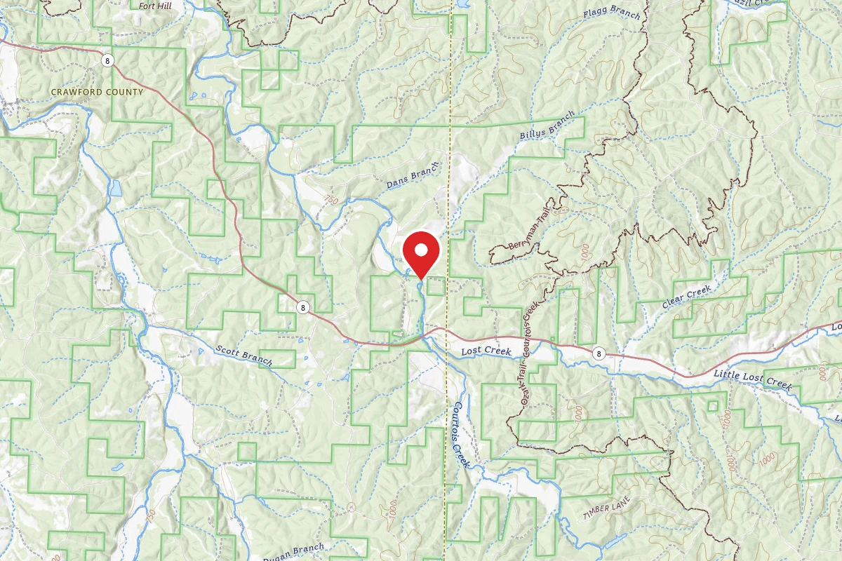 Courtois Creek Dispersed