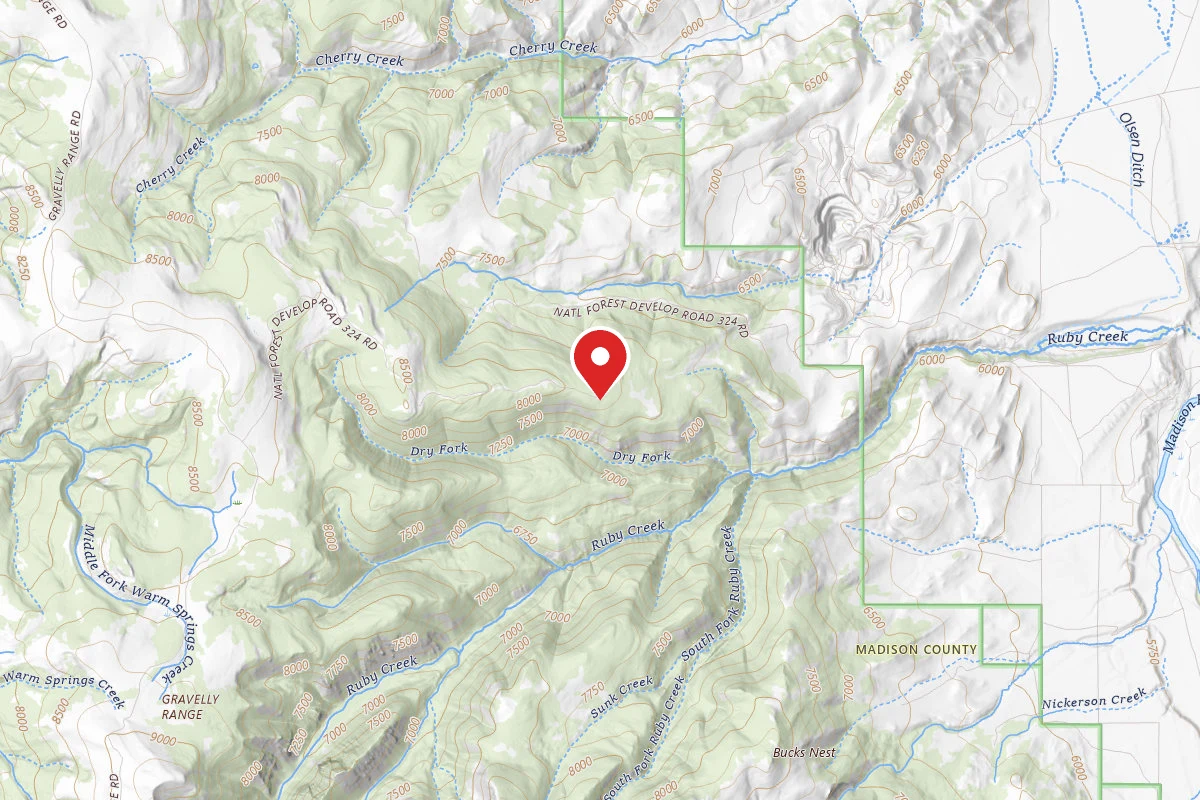 Beaverhead-Deerlodge Dispersed Campsite FS324 01
