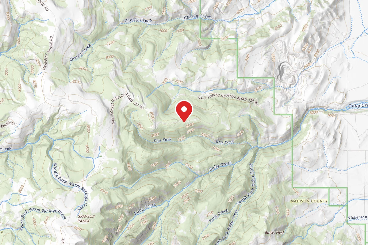 Beaverhead-Deerlodge Dispersed Campsite FS324 04