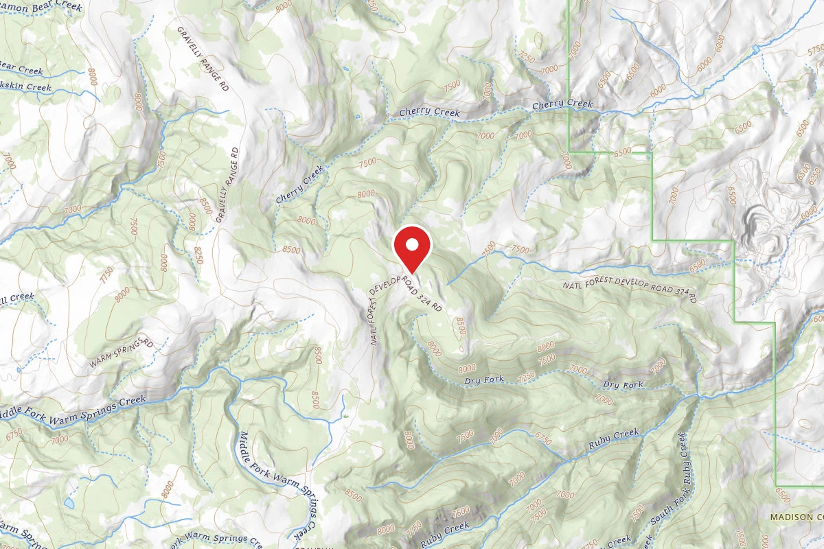 Beaverhead-Deerlodge Dispersed Campsite FS324 10