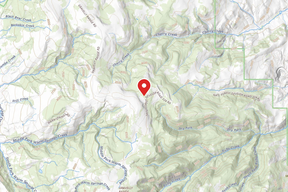 Beaverhead-Deerlodge Dispersed Campsite FS324 11