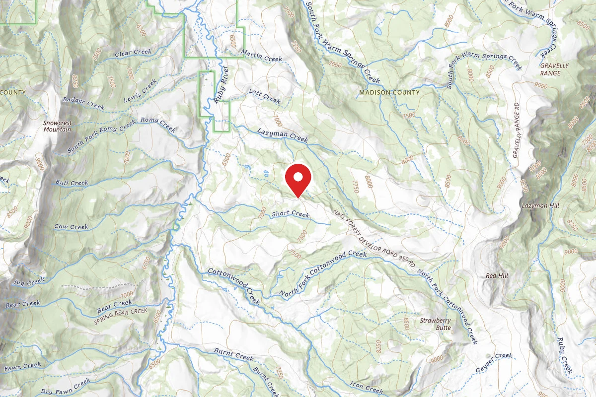Beaverhead-Deerlodge Dispersed Campsite FS1244-01