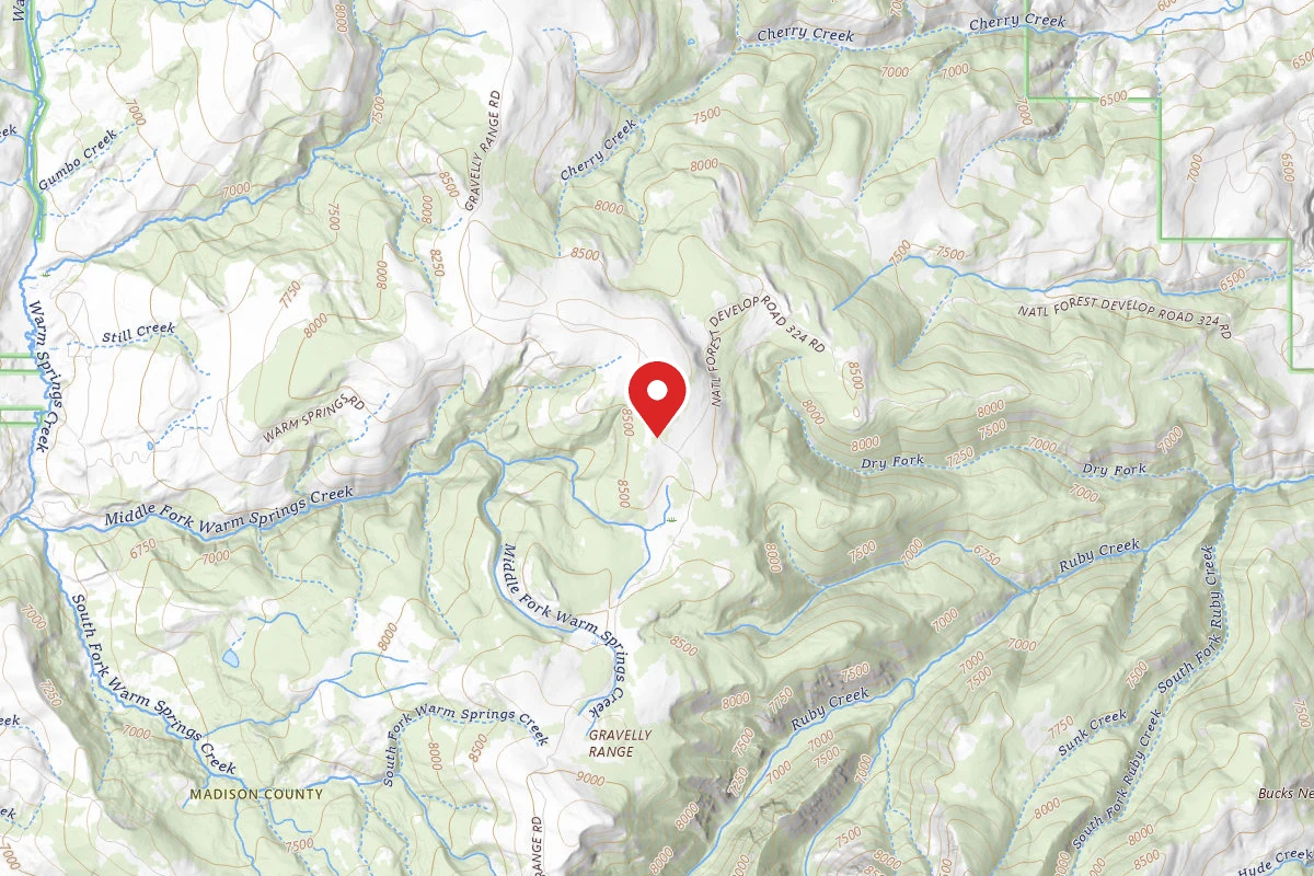 Beaverhead-Deerlodge Dispersed Campsite FS290(7/14)-03