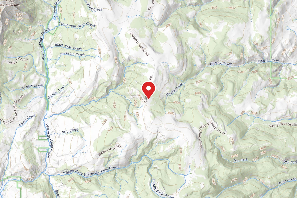 Beaverhead-Deerlodge Dispersed Campsite FS290.-04B