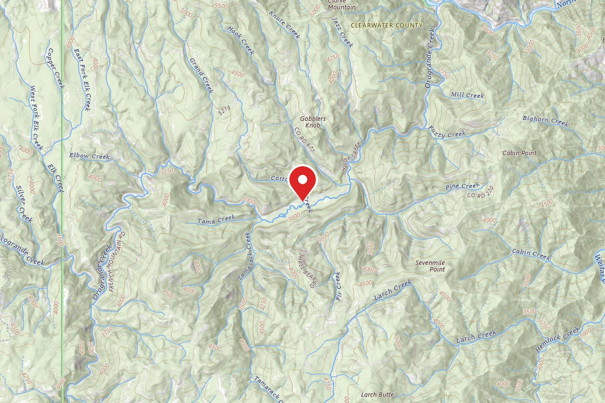 Clark Mountain/Orogrande Trailhead