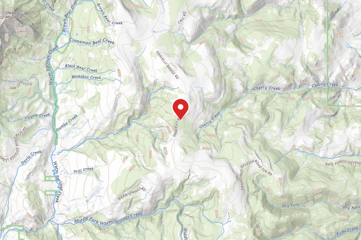 Beaverhead-Deerlodge Dispersed Campsite FS290.-05