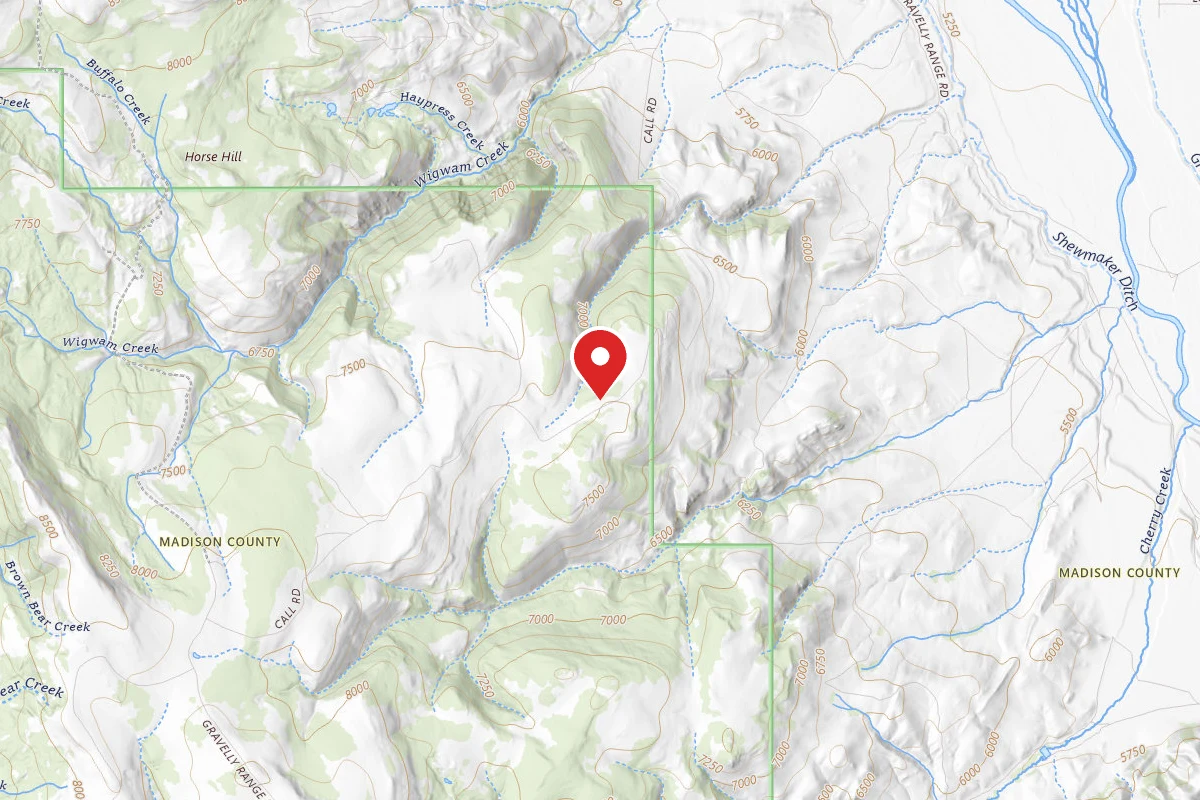 Beaverhead-Deerlodge Dispersed Campsite FS6292B-01A