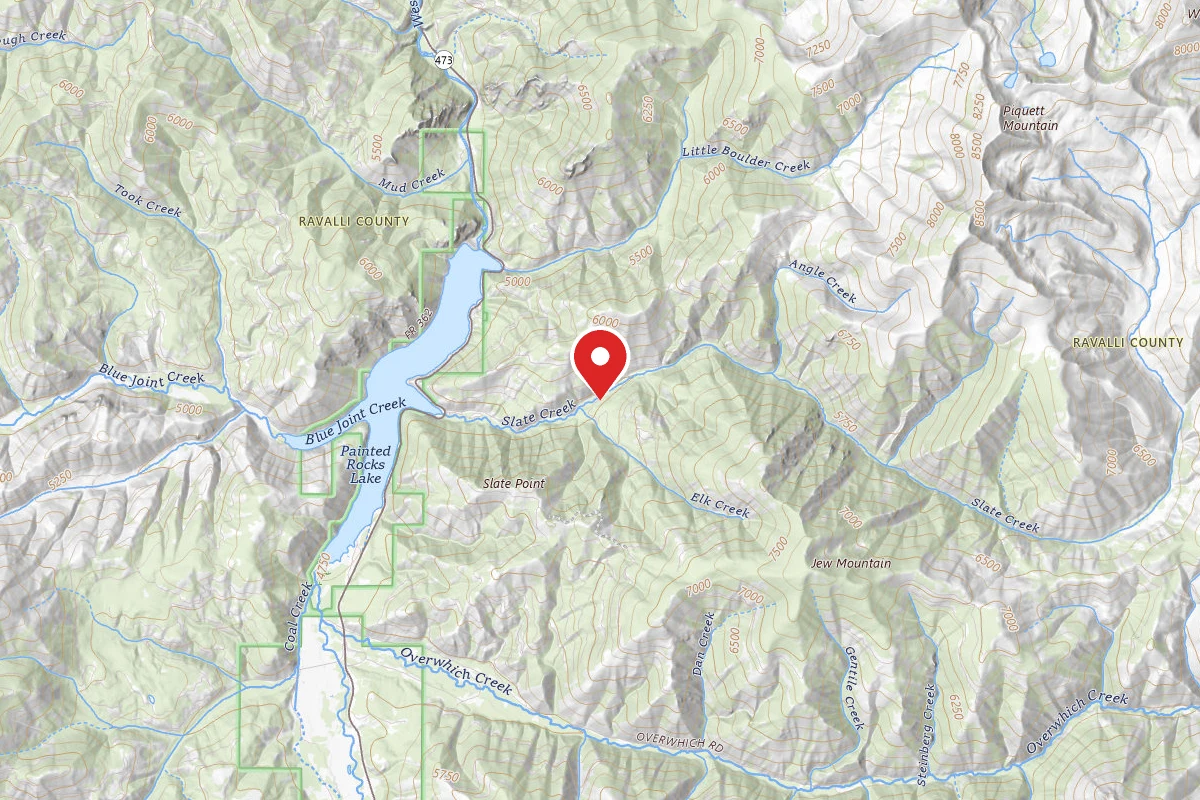 Bitterroot Dispersed Campsite RD 13833-01