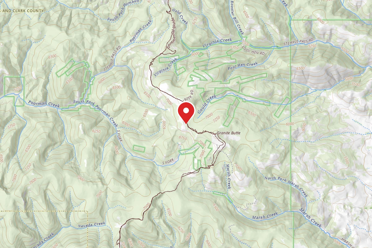 Helena-Lewis and Clark Dispersed Campsite MARSH CRK RD 485-003A