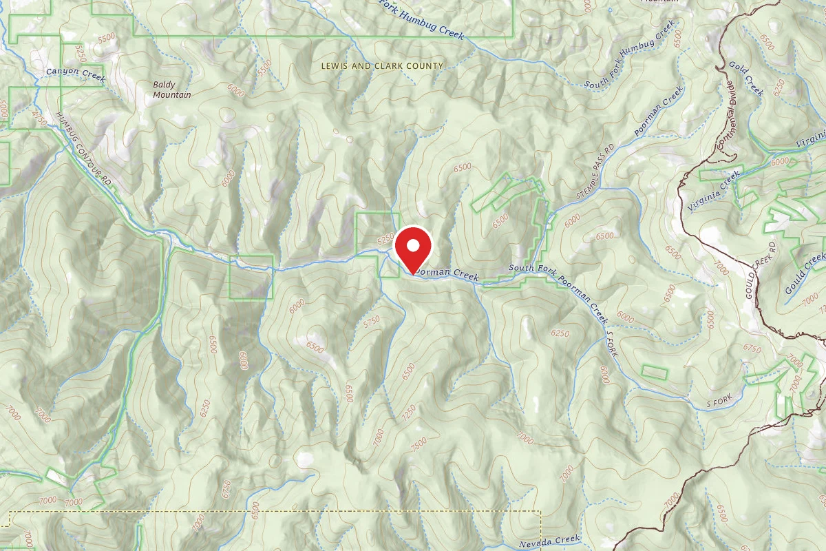 Helena-Lewis and Clark Dispersed Campsite STEMPLE RD 601-015