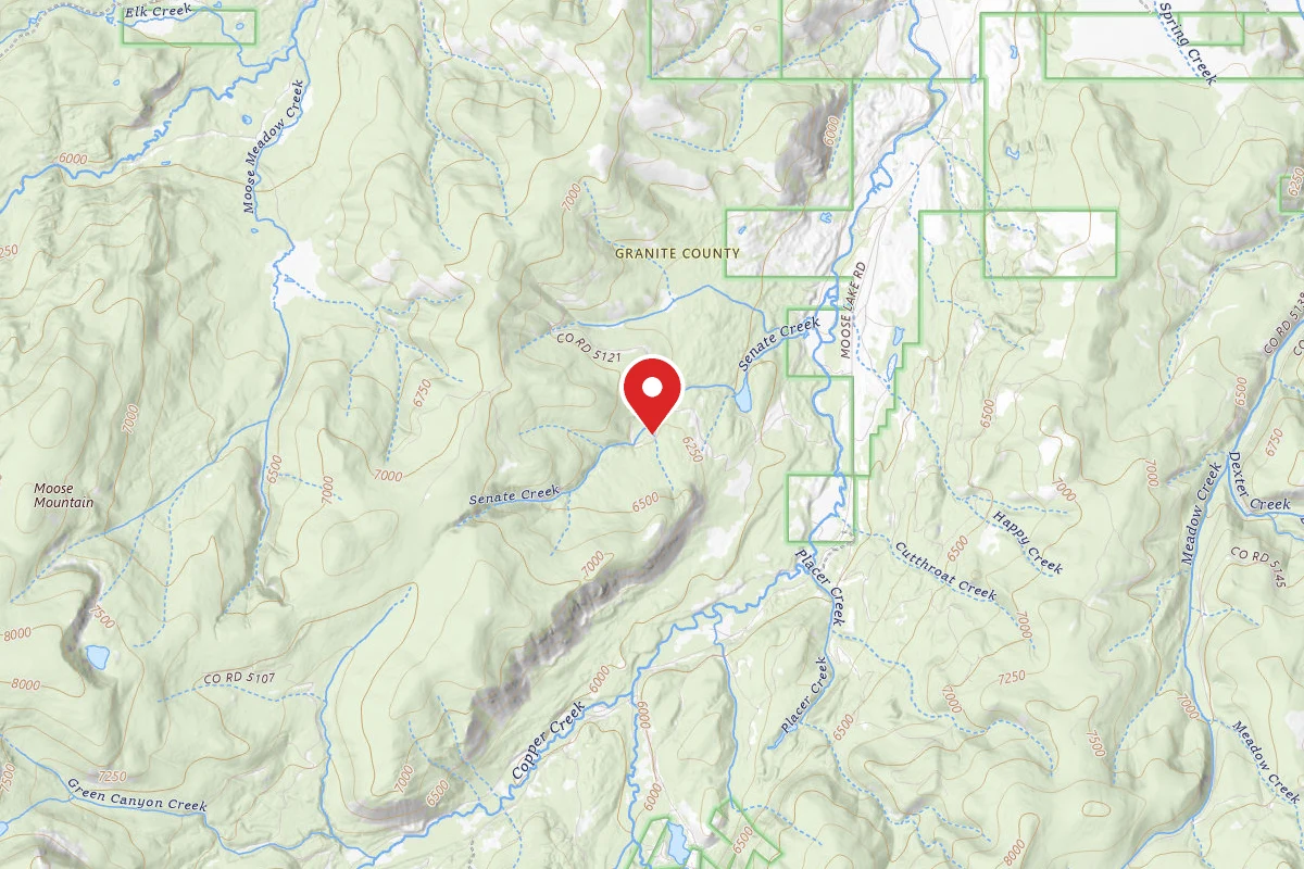 Beaverhead-Deerlodge Dispersed Campsite SENATE CREEK RD-001