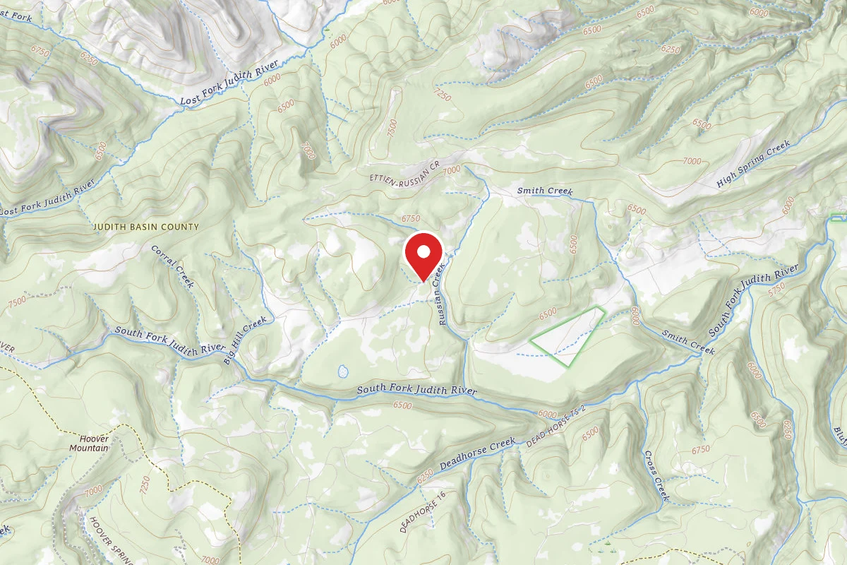 Helena-Lewis and Clark Dispersed Campsite S FORK JUDITH RD 487-2