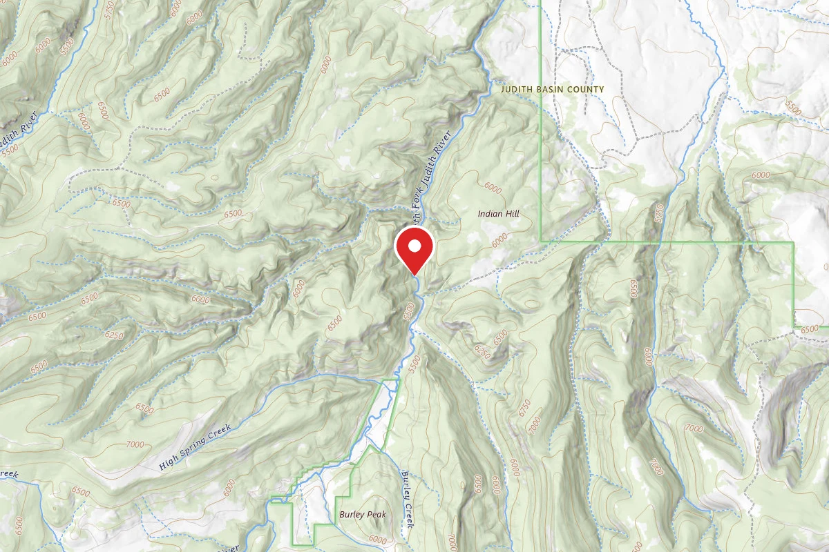 Helena-Lewis and Clark Dispersed Campsite S FORK JUDITH RD 487-13