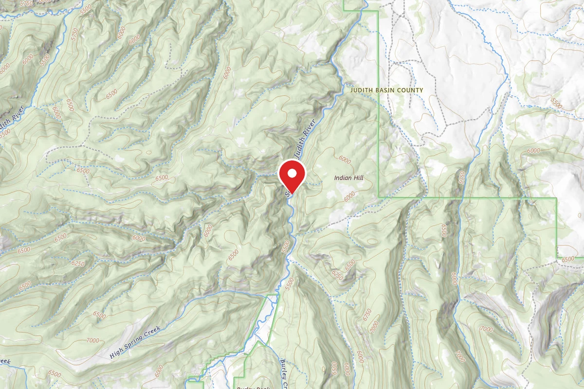 Helena-Lewis and Clark Dispersed Campsite S FORK JUDITH RD 487-15