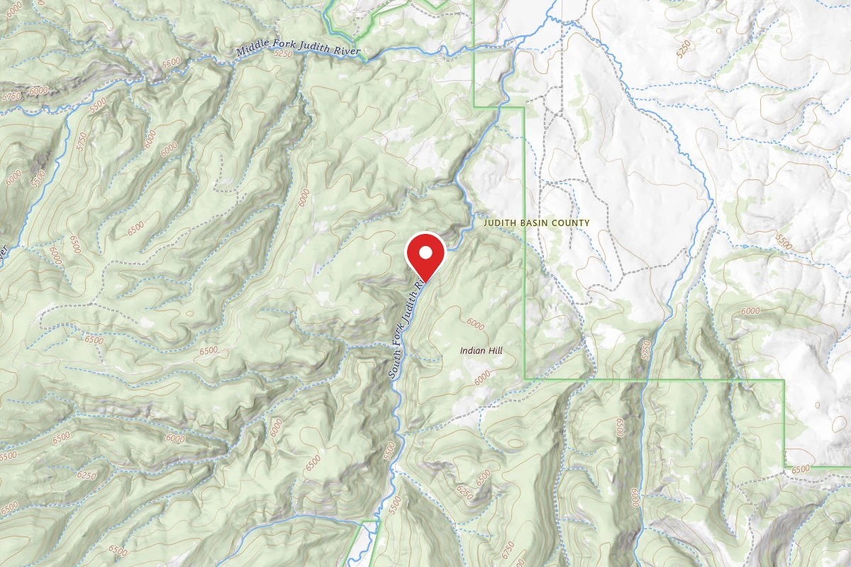 Helena-Lewis and Clark Dispersed Campsite S FORK JUDITH RD 487-118