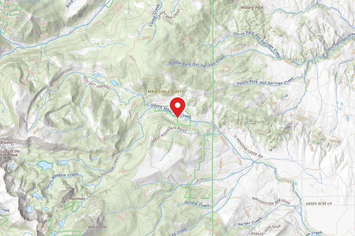 Beaverhead-Deerlodge Dispersed Campsite FS965A-02