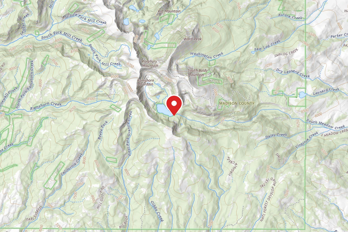 Beaverhead-Deerlodge Dispersed Campsite FS1221-11