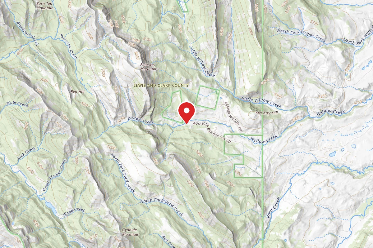 Helena-Lewis and Clark Dispersed Campsite ROAD-3318-01