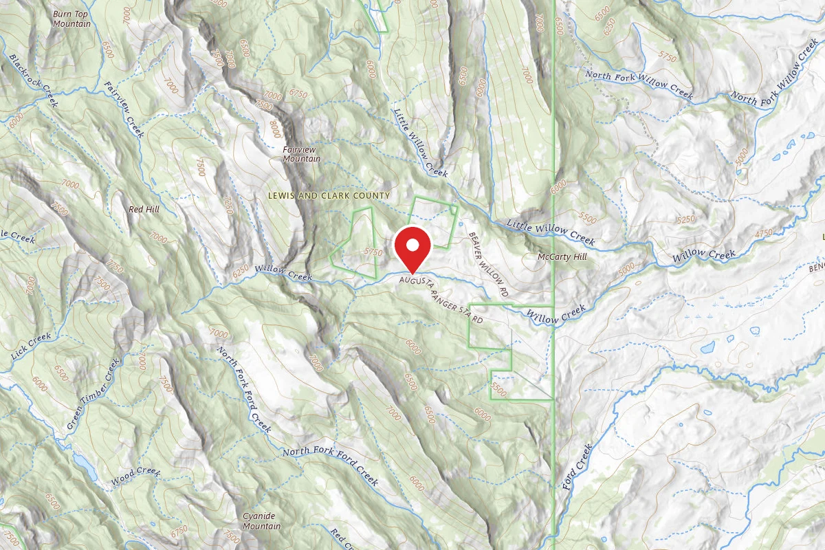 Helena-Lewis and Clark Dispersed Campsite ROAD-3318A-01