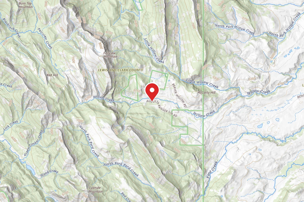 Helena-Lewis and Clark Dispersed Campsite ROAD 3318-05