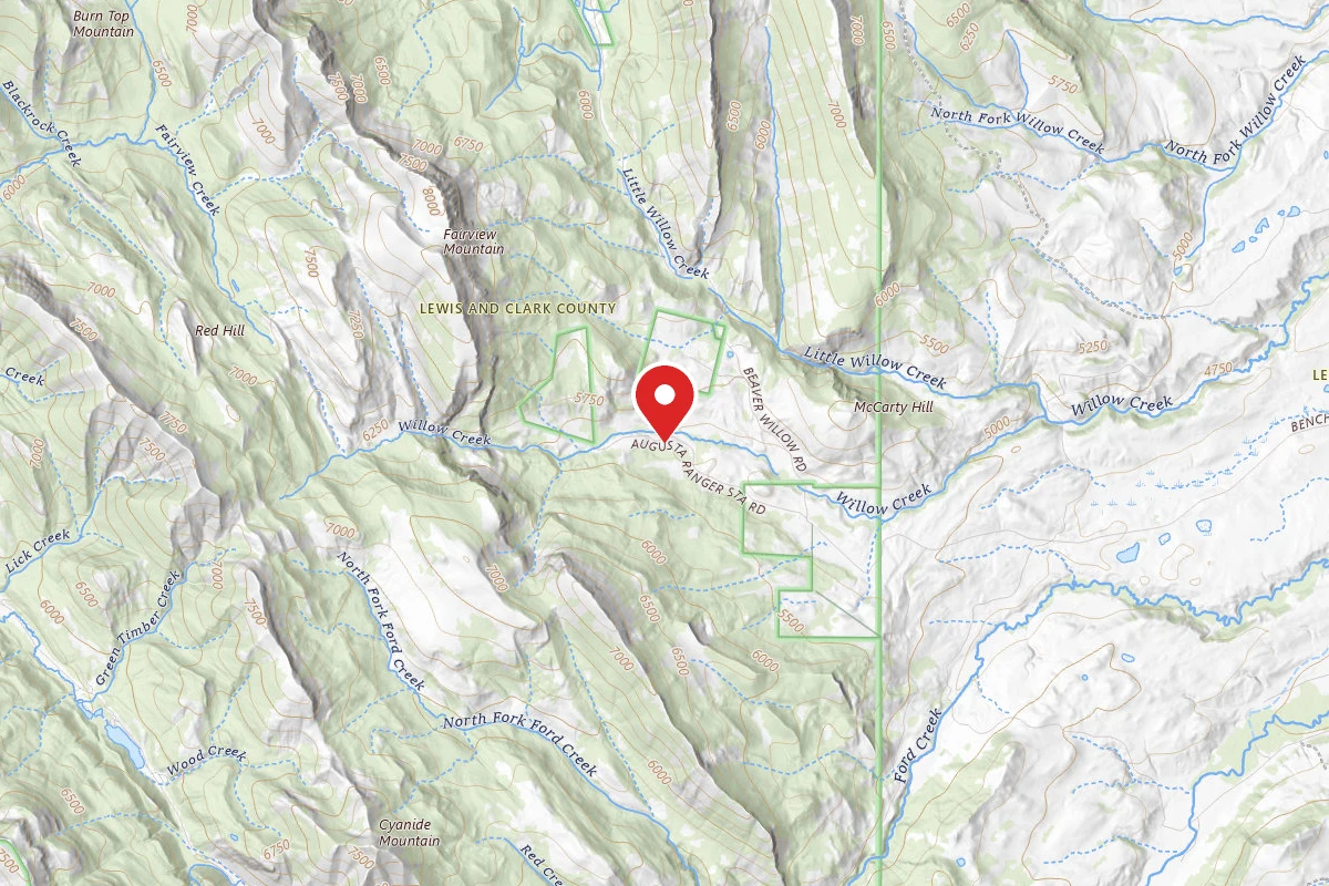 Helena-Lewis and Clark Dispersed Campsite ROAD 3318-06